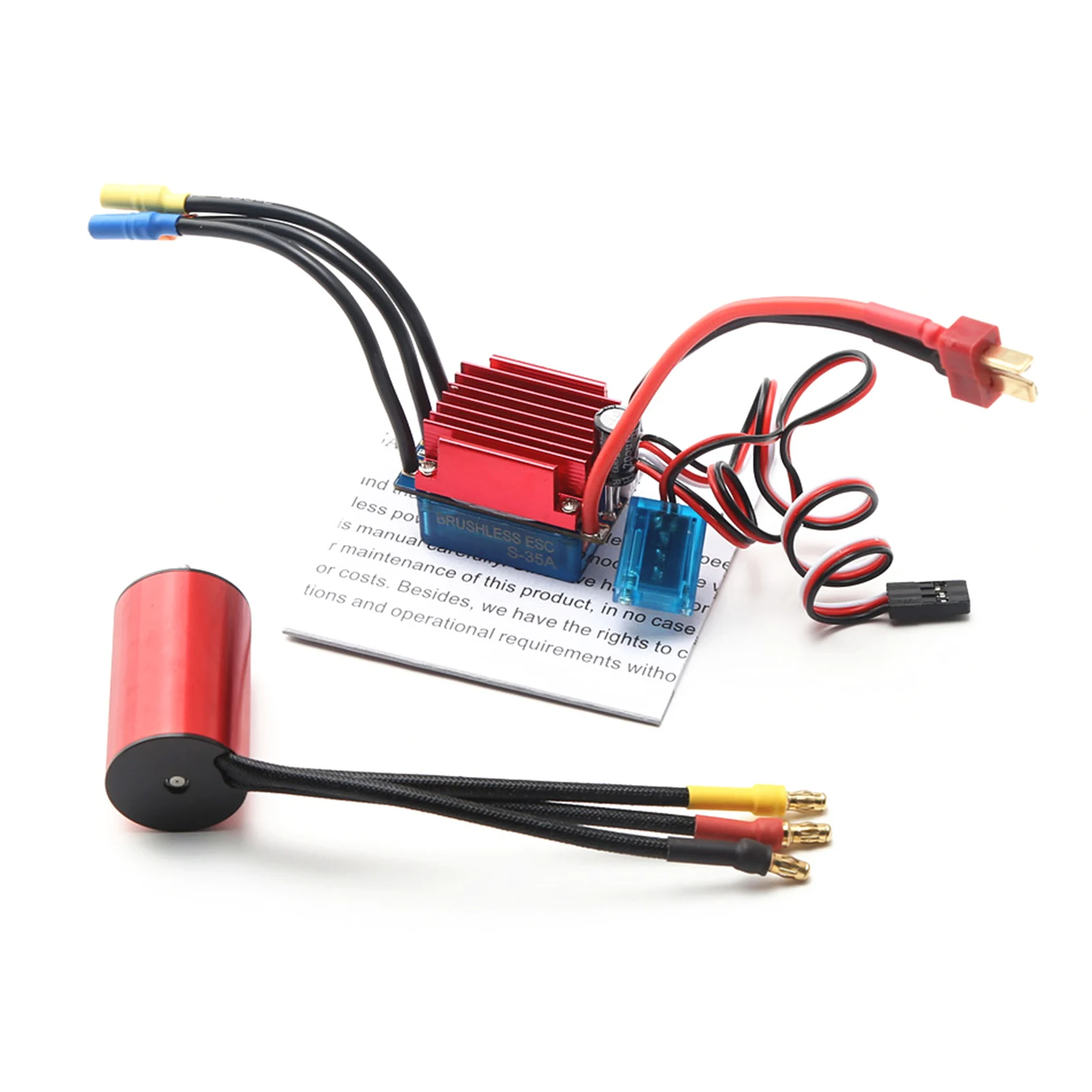 S2440 2440 브러시리스 모터 35A 브러시리스 ESC 전기 속도 컨트롤러 교체, 트랙사스 HSP Wltoys 1/16 1/18 RC 트럭