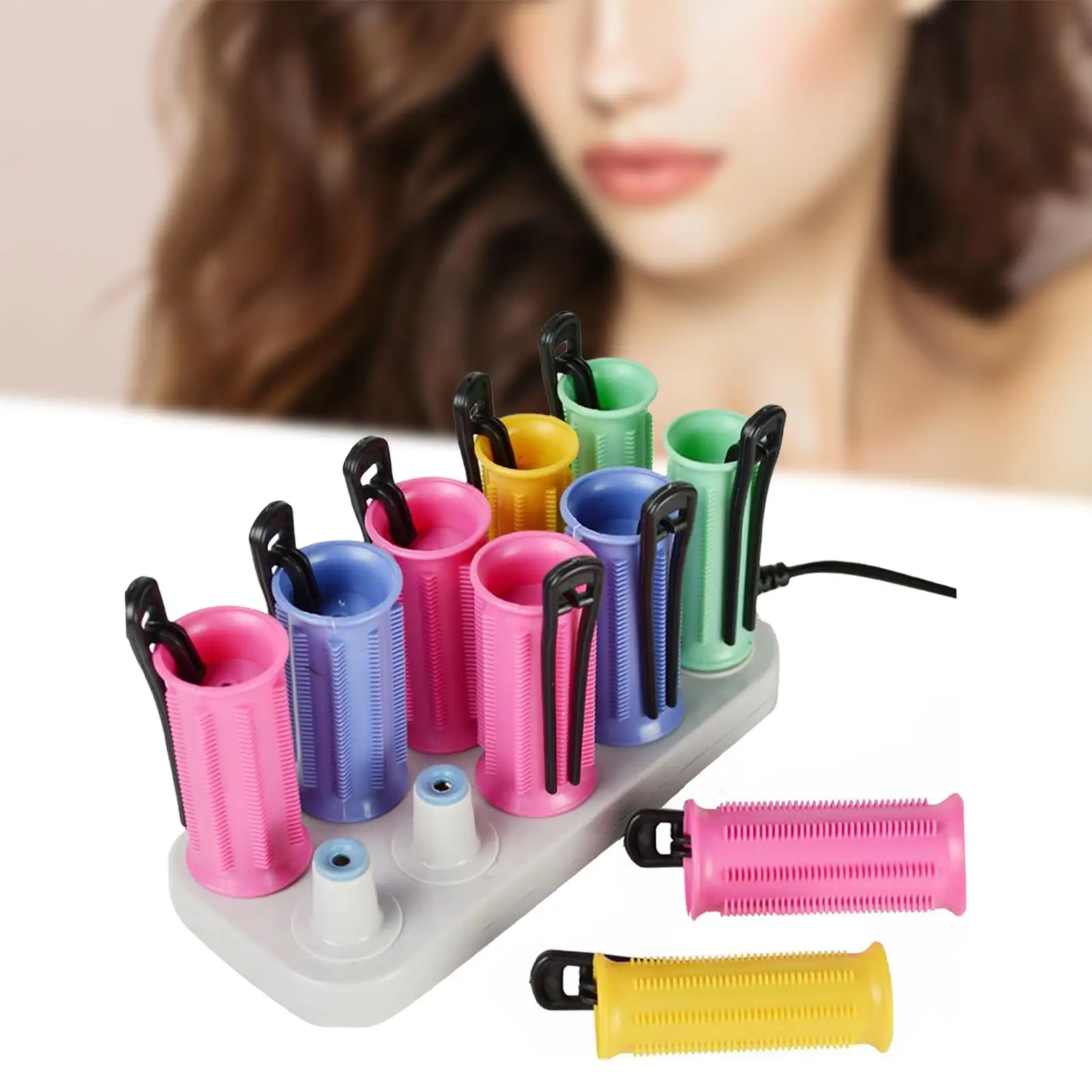 Electric Heated Hair Rollers Heat Rollers Hair Styling Tool Curlers