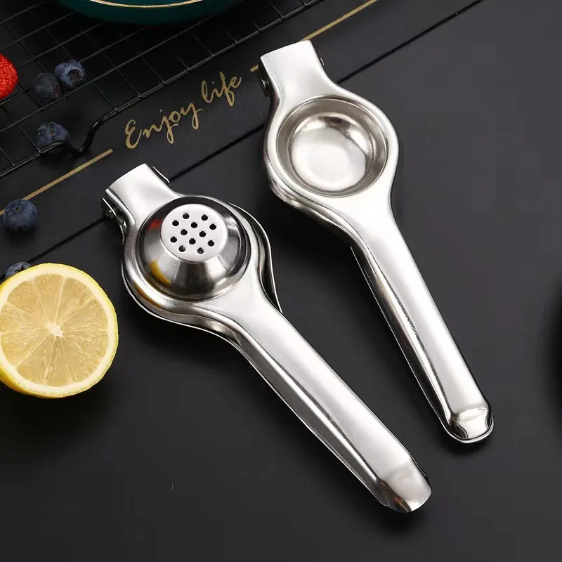 Spremiagrumi Manuale In Acciaio Inossidabile Spremiagrumi Spremere Il Succo Di Limone Artefatto Home Hand Pressure Mini Small Juicer