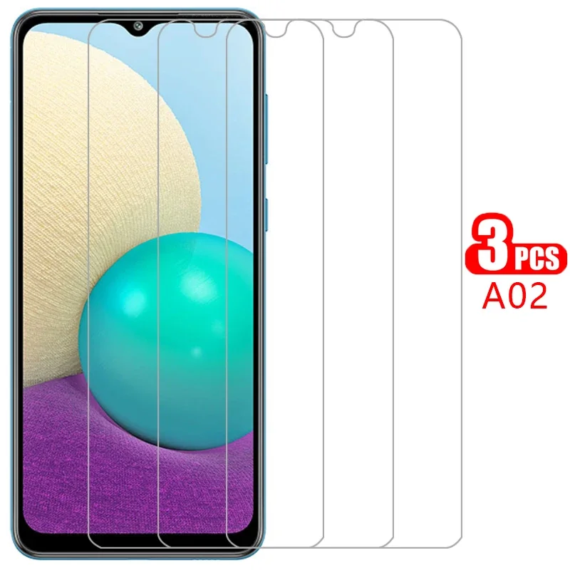 Vetro Temperato Protettivo Per Samsung A02 Pellicola Salvaschermo Su Galaxy A 02 02A 6.5 Pellicola Samsun Samsumg Sansung Galaxi Samsunga02