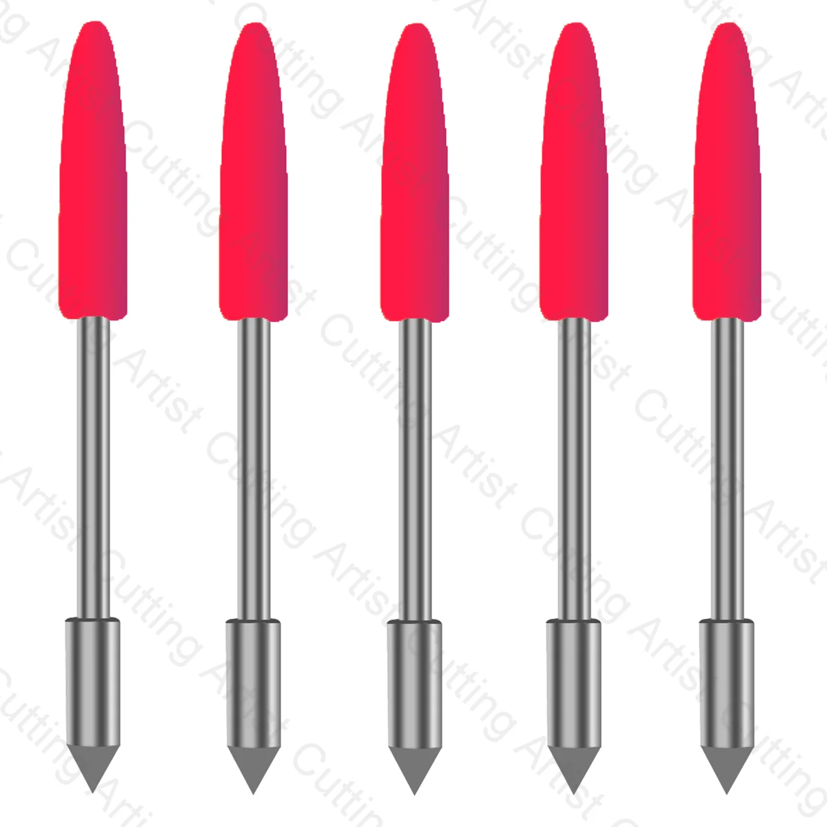 5 Pezzi Lama Da Taglio A 45 Gradi Per Silhouette Cameo 3 2 1 Cb09 Cb09U Ritratto 2 1 Curio Con Molle