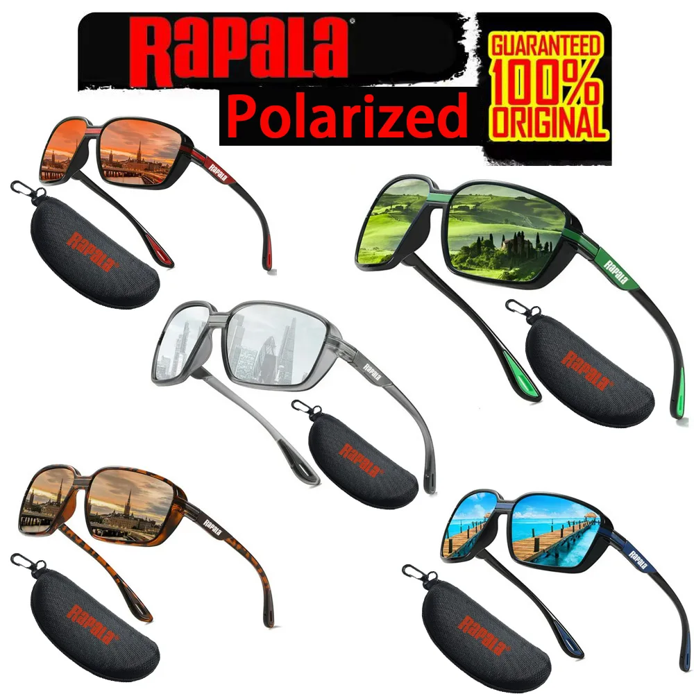 Polarized Sunglasses Original Rapala Fishing Glasses Outdoor Mountaineering Anti-ultraviolet Classic Polarized Sunglasses Riding Driving