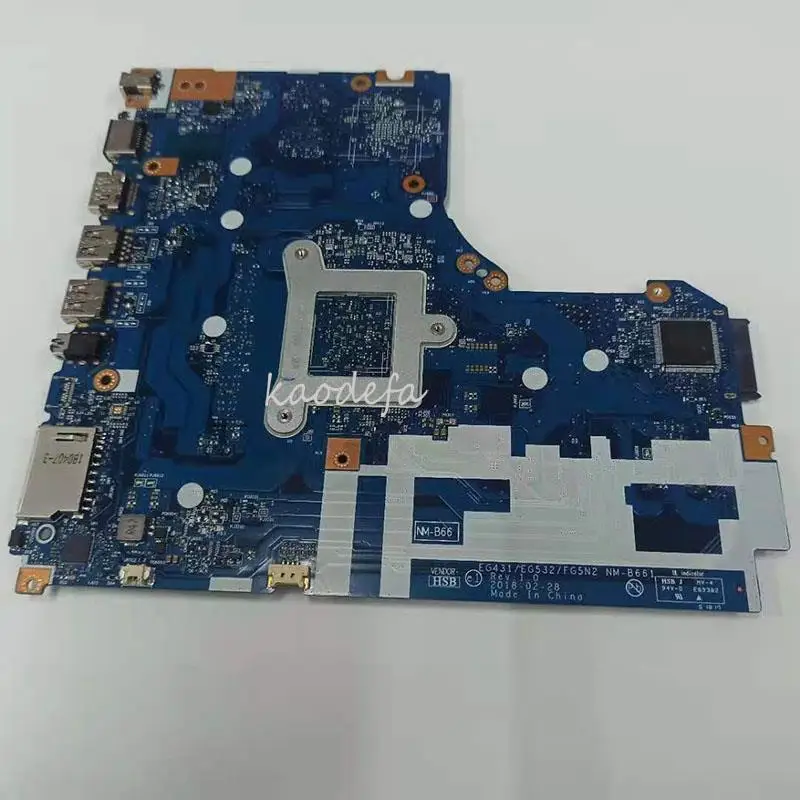 Placa-mãe para Laptop Ideapad 33014igm 81d0 Fru 5b20r33571 5b20r33573 Nm-b661 Eg431 Eg532 Fg5n2 N4000 Ddr4 - Imagem 6