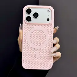 Advanced Cooling Magnetic Phone Case - Breathable Hard Back Cover - iPhone 12 Pro Max (SF)