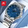 OPK Quartz Watch for Men Casual Watch Auto Date Stainless steel Strap Man Hand Clock 1
