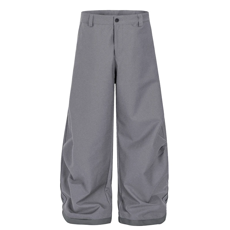 PFNW American Vintage Baggy Pleated Loose Wide Leg Scimitar Suit Pants Men's Simple Micro Lounge Pants Spring 2025 New 28W5992 6