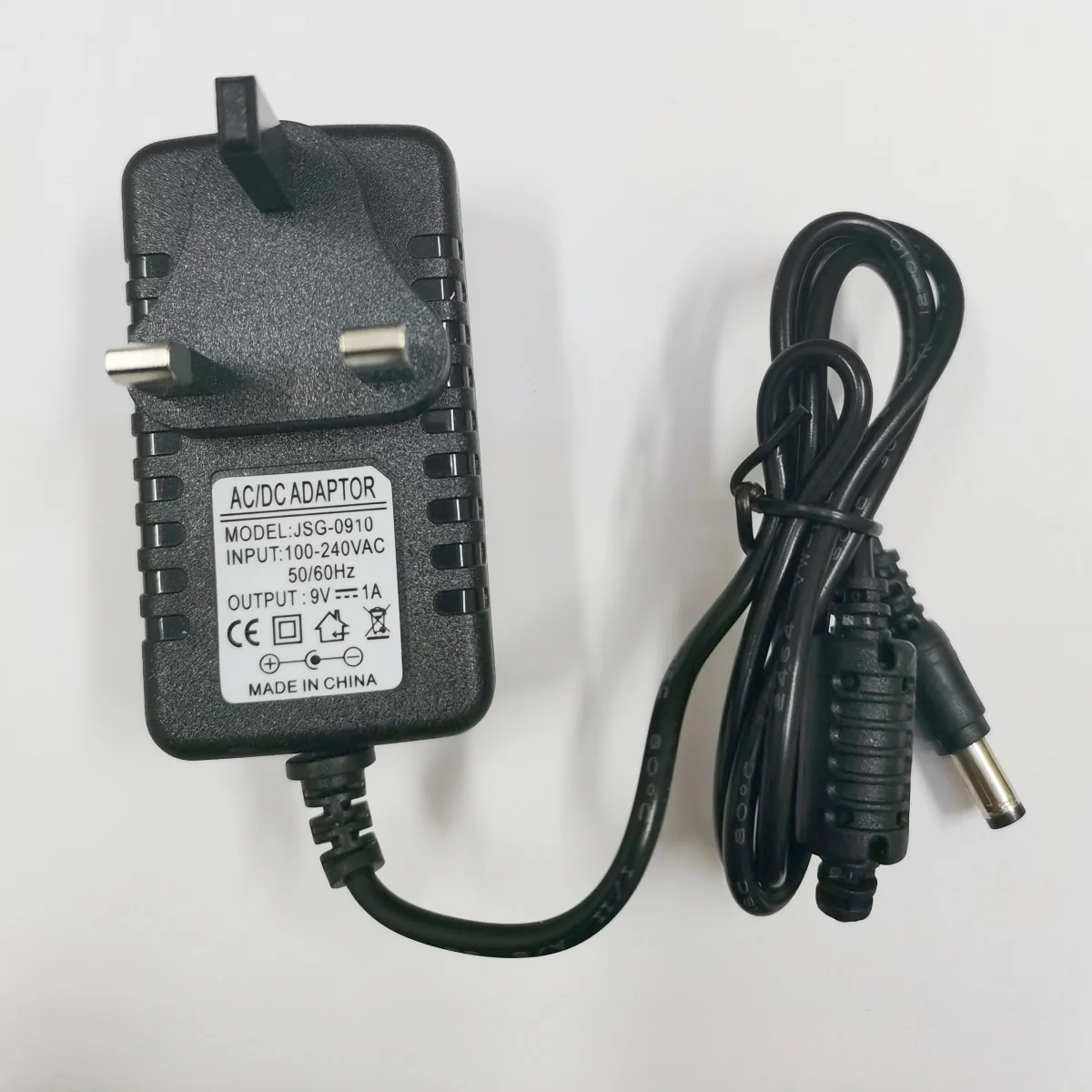 Enhanced Guitar Pedal Power Supply Adapter - Reinforced Noiseless Daisy Chain Cable 9V DC 1A (1 to 10 Outputs)