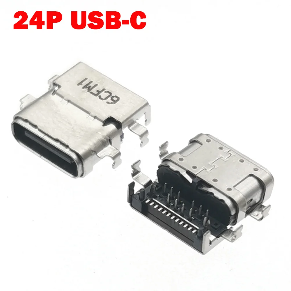 

Original USB Type C Charging Connector For Lenovo ThinkPad E490 E495 E590 E595 USB3.1 Power Data Port Jack Dock DC Charge Socket