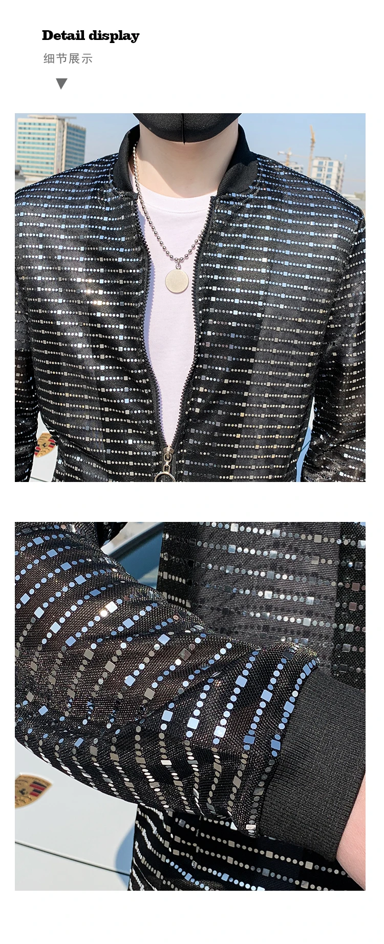 ジャケット・アウター TETE HOMME glitter swing top jacket TETE HOMME glitter swing top jacket - メルカリ