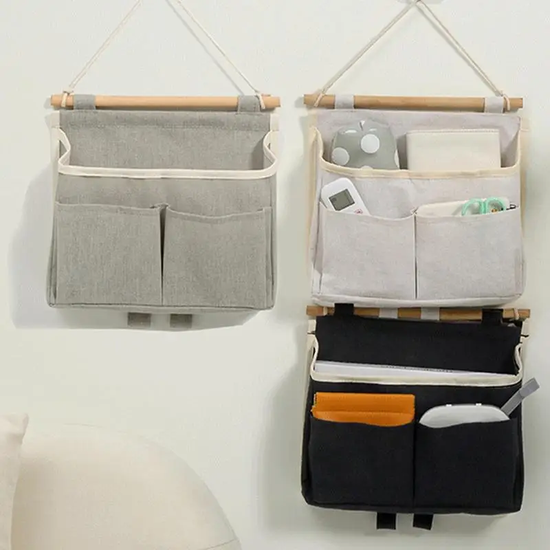 

Wall Organiser Hanging Bags Portable Wall Pocket Hanging Holder Door Hang Sundry Storage Pocket Wardrobe Hanging Organizer