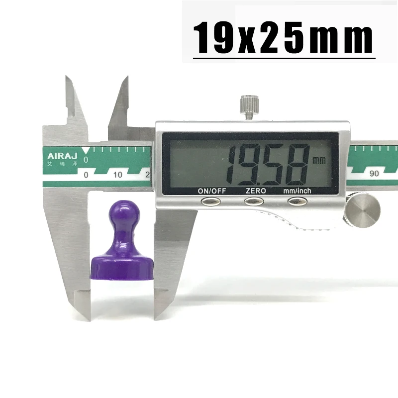 Magnetic Push Pins 5/10/15/20/25 Pcs Super Strong Neodymium Magnetic Pushpins Sucker Thumbtack N52 Fridge Magnets Push Pin Refrigerator Whiteboard neodymium magnets