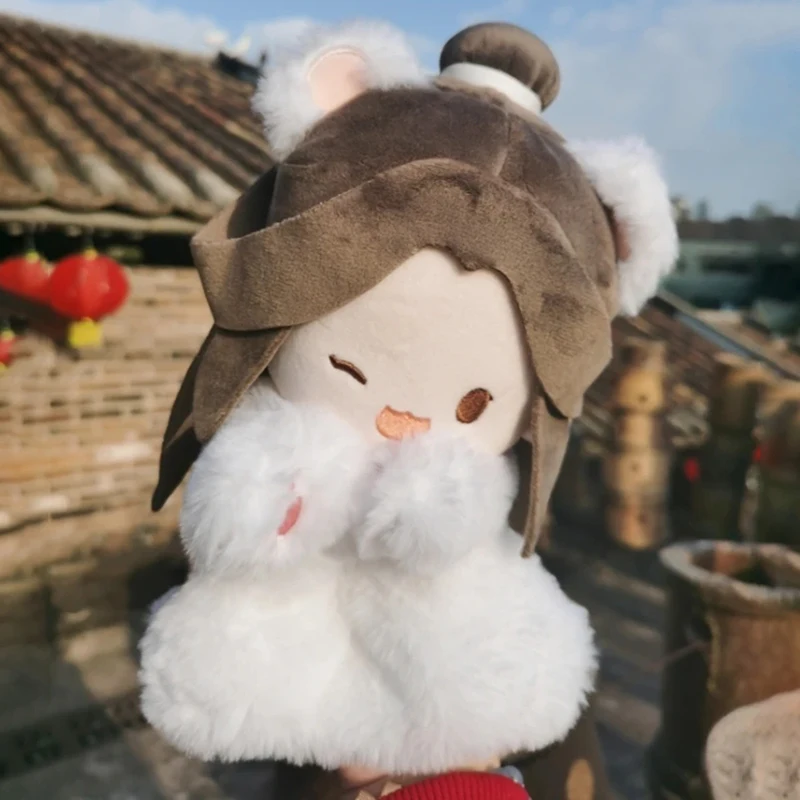

Официальная кукла Tian Guan Ci Fu, ручная кукла, аниме фигурка Xie Lian Hua Cheng, плюшевая кукла, небесные благословения, фигурки «сделай сам», игрушки, подарки