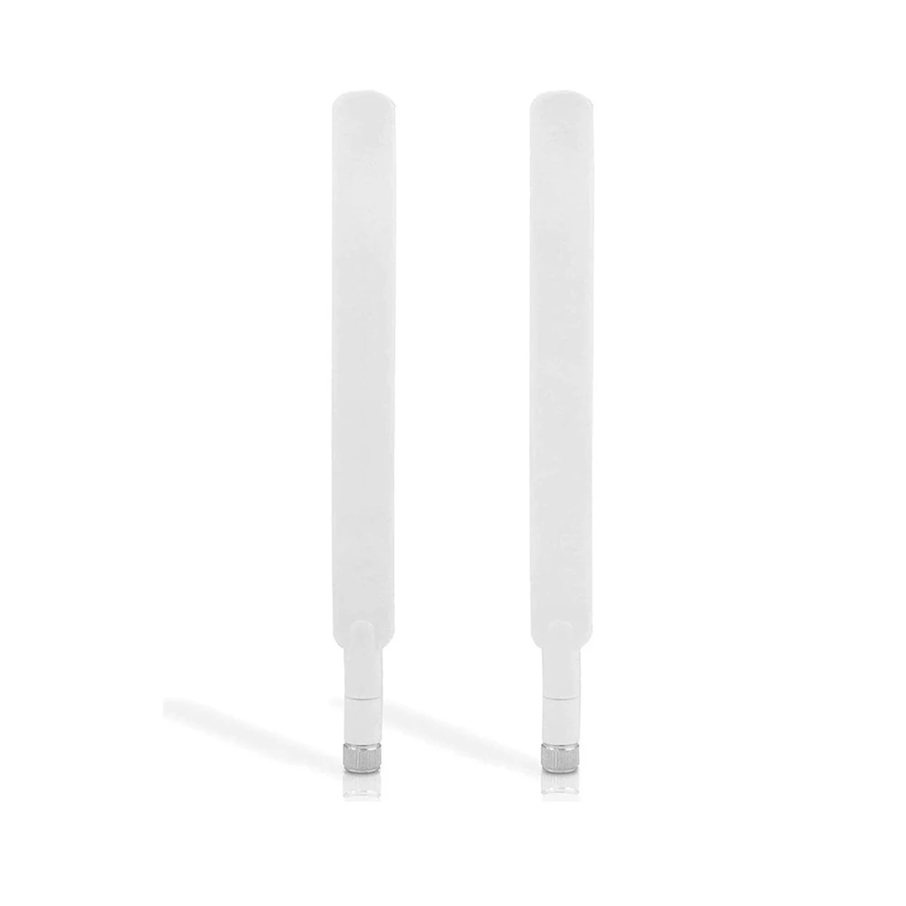 LTE 라우터용 외부 안테나 와이파이 안테나, 4G 안테나, 10dBi SMA 수 700-2700MHz, 화웨이 B593 E5186 B315 B310 B880 B890 용 안테나, 2 개