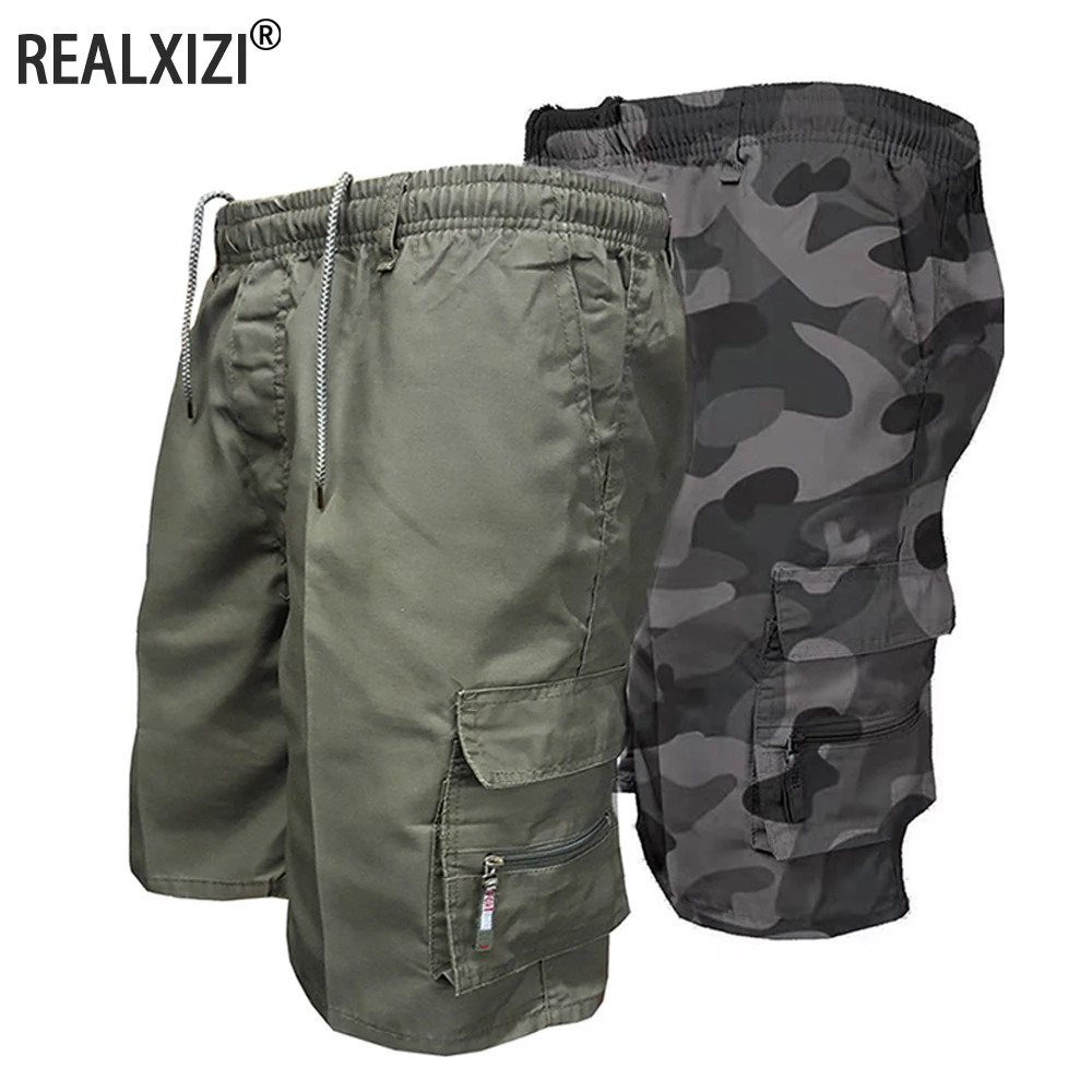 Men-Military-Tactical-Shorts-Summer-Loose-Casual-Cargo-Shorts-Multi ...