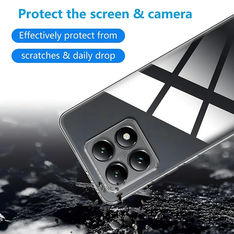 Ultra Thin Transparent Silicone Soft Phone Case