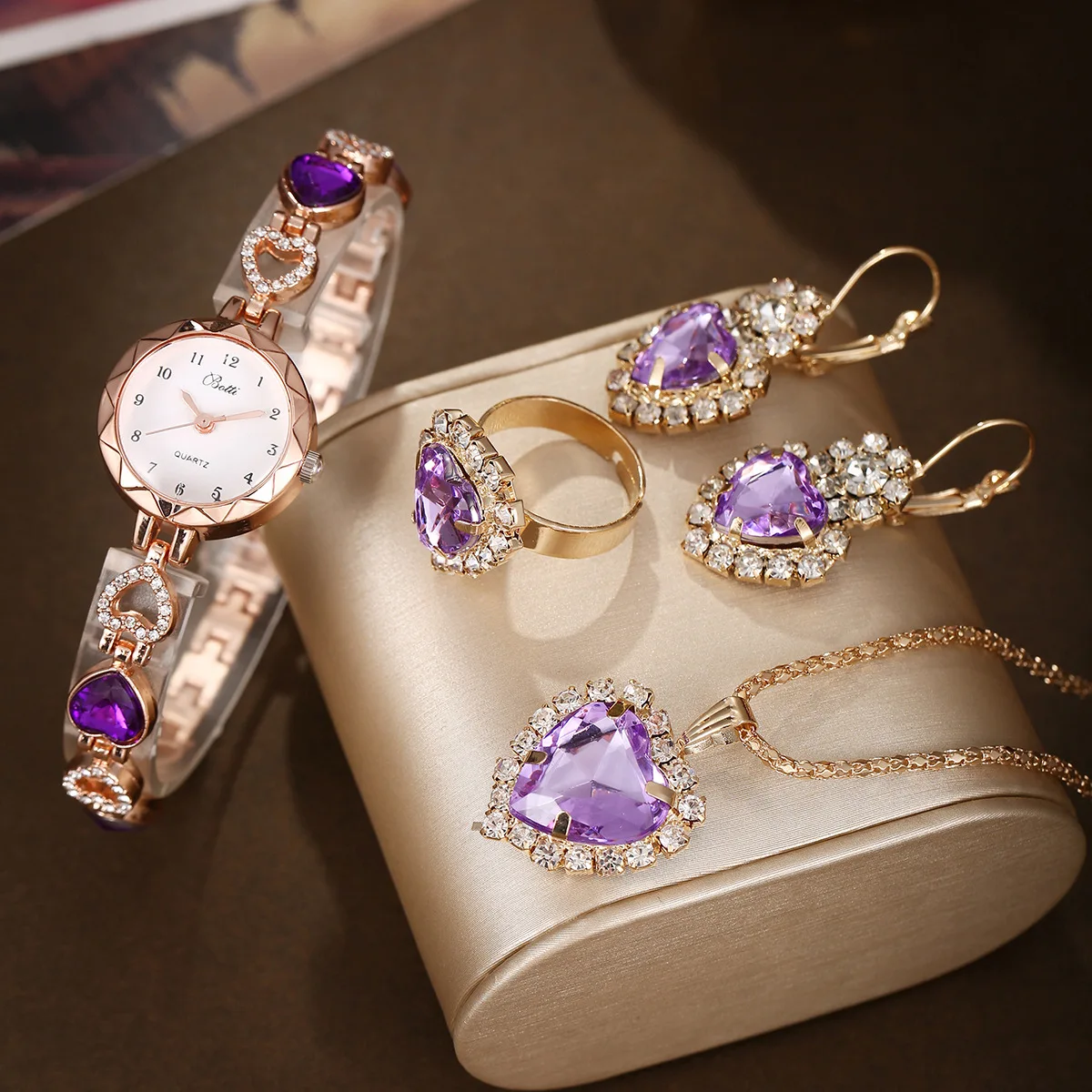 4件套紫色爱心首饰套装 (1).JPG