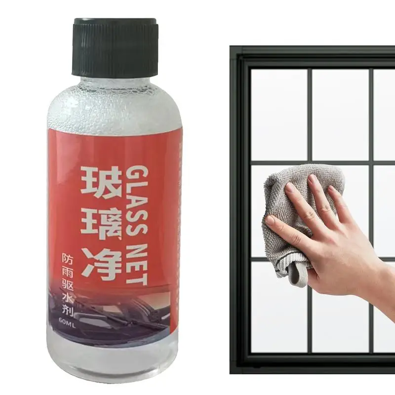 Car Glass Oil Film Cleaner Oil Film Remover for Glass Car Windshield Oil Film Cleaner 120ml for Window Remove Dirt Water Stains