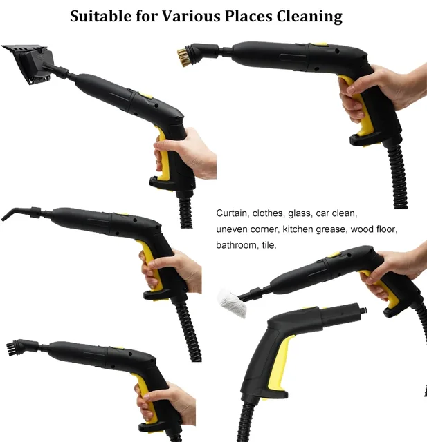 Household Vacume 2000w Handheld Multipurpose Steam Cleaner for Home Usejavascript: 3