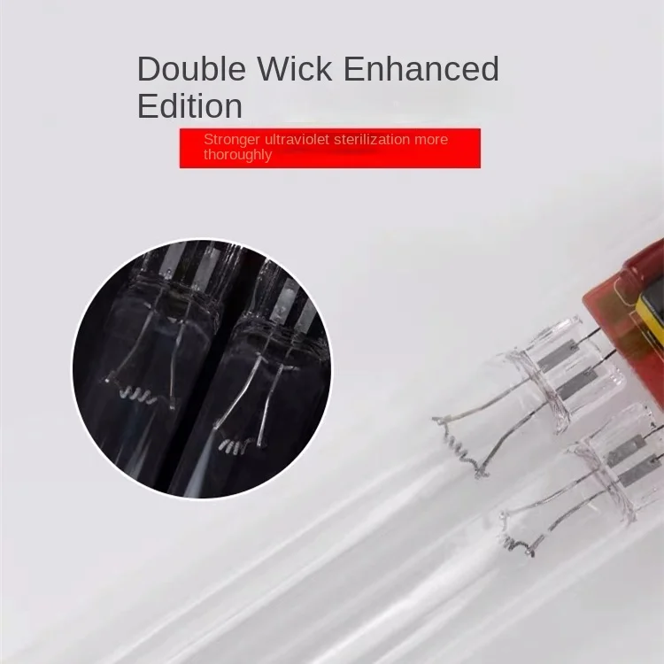 New Submersible UVC UV Lamp for Aquarium and Pool Water Sterilization and Algae Removal