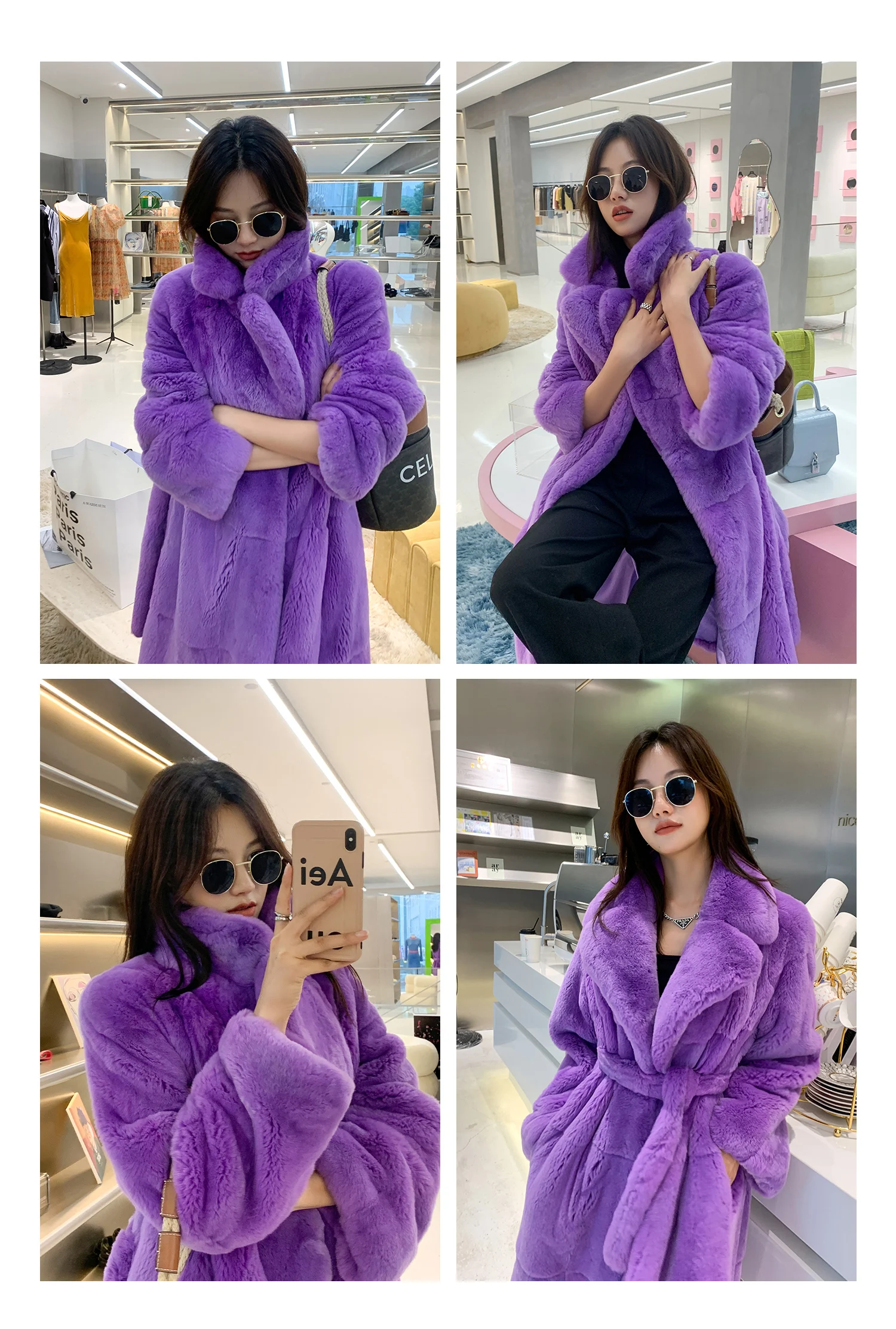 アンティミテ 2024winter fur coat サイズS