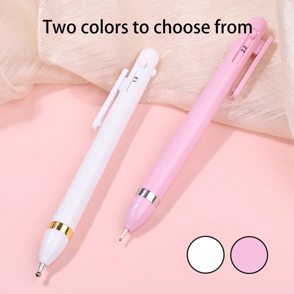 4 in 1 Nail Art Dotting Tools Nail Drill Point Nail Tools Dot Painting Tools Nail Point Press Type Point Drill Pen Rotary Tool 3