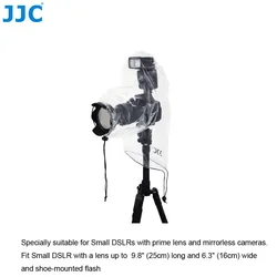 Waterproof Camera and Flash Protector Rain Cover Set (As the picture)