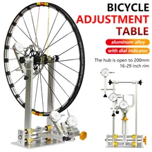 Bicycle Wheel Adjustment Table Bike Truing Stand MTB Cycle Folding Calibration Repair Tool Riding Correction Adjust Rack Holder