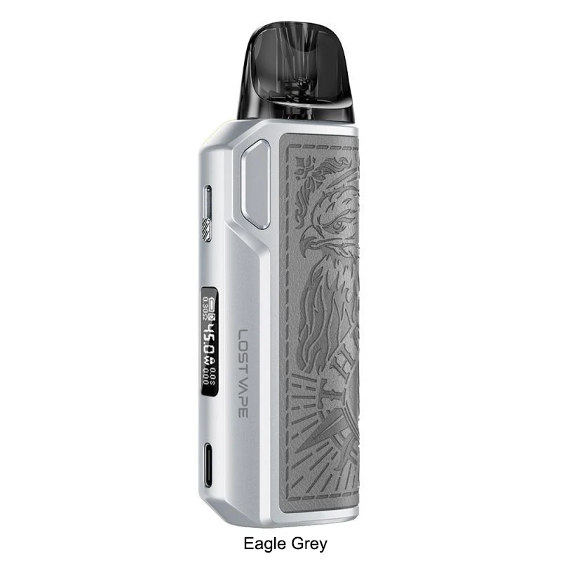 Original Lost Vape Thelema Elite DM45 Kit with 3ml E Plus Dual Mesh Cartridge 1500mAh Battery Electronic Cigarette Vaporizer vape kit