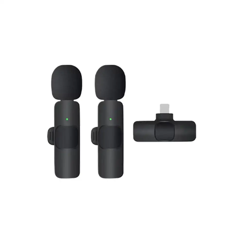 Wireless Lavalier Microphone Audio Video Recording Mini Mic for Streaming Vlogging Voice Recording Plug & Play S51f900a2b5884ec09c70aed067432643P
