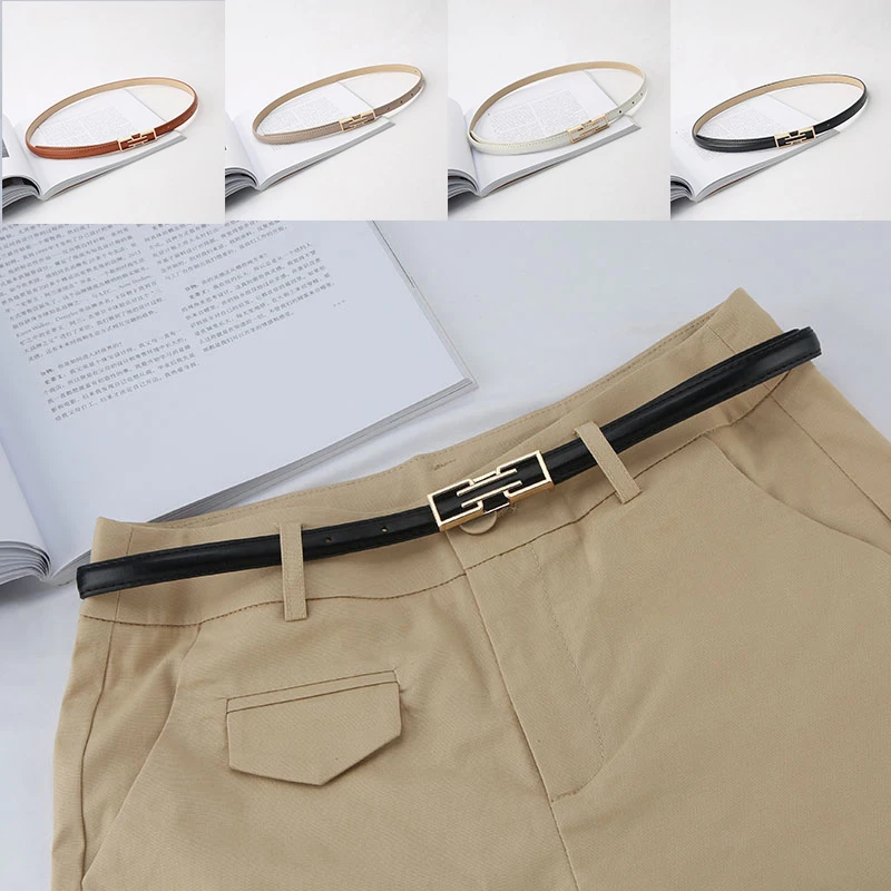 Рисунок 2 - Ремень тонкий Однотонный женский