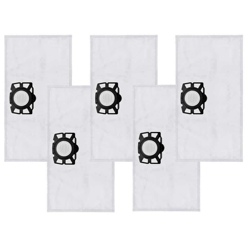 5pcs Dust Bags For Karcher  2.863-314.0 KFI 357 KA 40 WD2 Plus WD3 SE4002 Robot Vacuum Cleaner Replacement Accessories