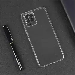 Premium Clear Phone Case with Camera Protection - Soft TPU Transparent Cover for Realme 8S 5G (Clear)