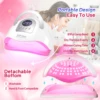 DianaBeauty 380W LED UV Lamp Dryer for Nails Gel Polish Drying Lamp with 4 Timer Setting Auto Sensor Professional Nail Light 4