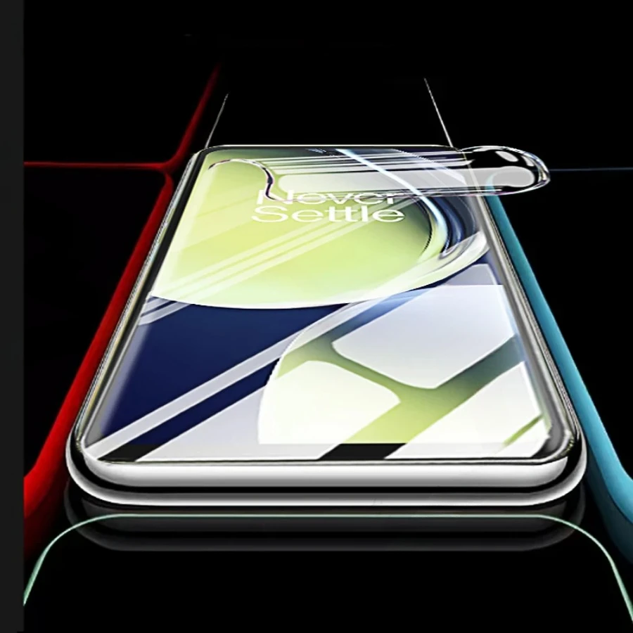 Premium Clear Hydrogel Screen Protector Set - 4 Pack