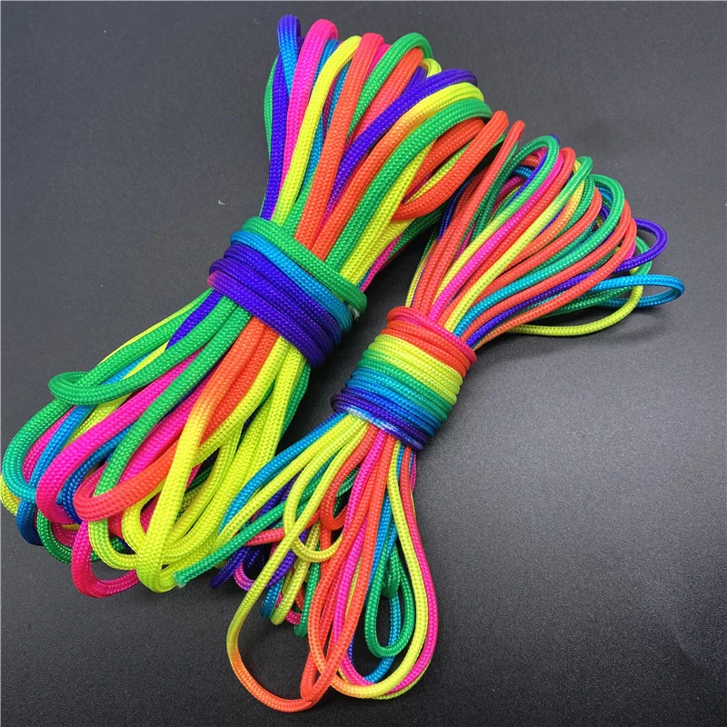 Corda Da 31m Verde Militare - 7 Nuclei, Diametro 4mm, Per Outdoor E Sopravvivenza