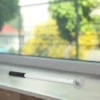 Extended Window Opening Lever Telescopic Drapery Pull Rod Blinds Aluminum Alloy Adjustable Tool for Sliding Awning Curtains Open 2