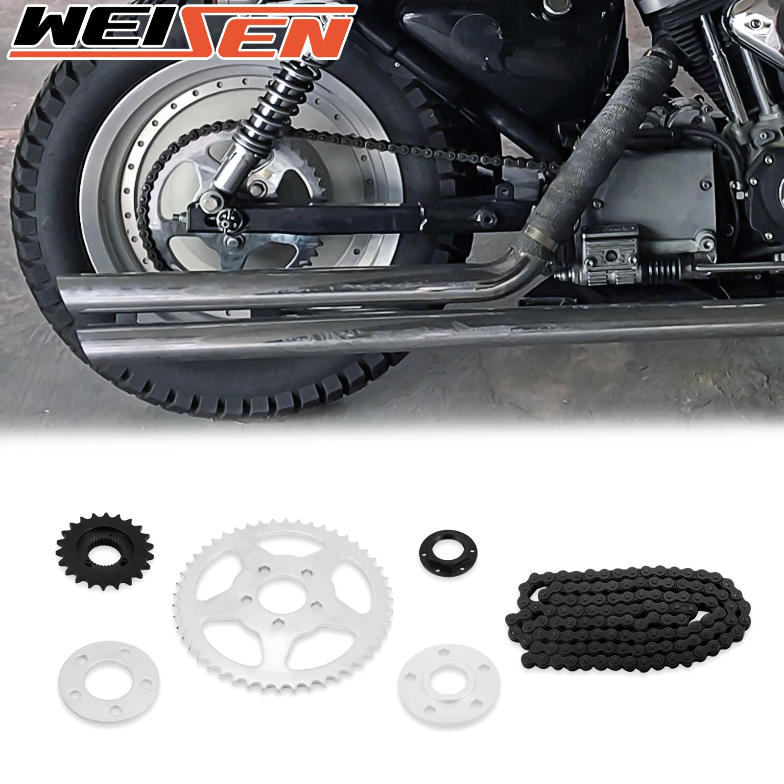 Motorcycle Chain Breaker DaSen Chain Drive Transmission Sprocket