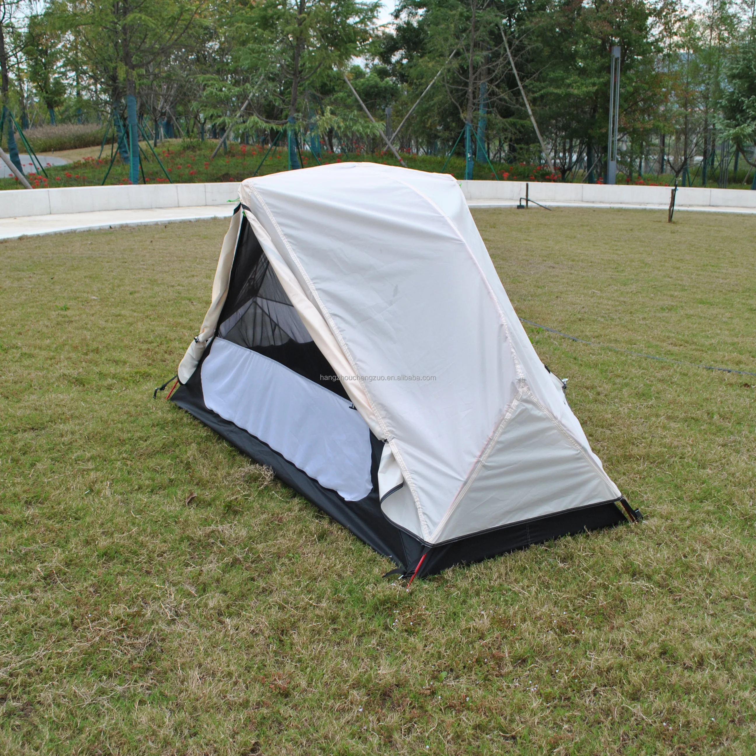 Ultra-light double-layer 1-person camping tent, CZX-217 waterproof