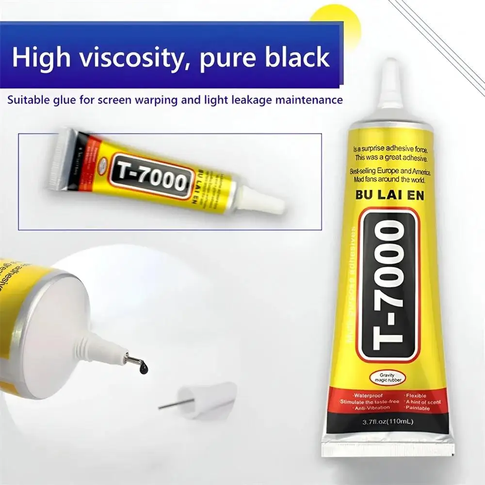1 pc 15/50/110ml B-7000 Glue T-7000 Adhesive Epoxy Resin Repair Cell Phone Touch Screen Liquid Glue Jewelry Craft Adhesive Glue 3