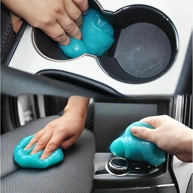 1 Pack of convenient car interior cleaning gel cleaning universal gel cleaner car dust cleaner interior cleaning gel - 3
