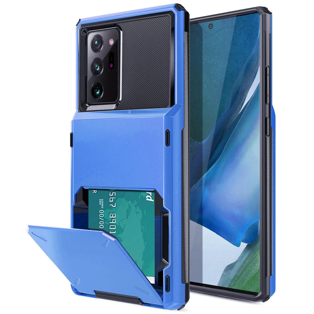 Samsung Wallet Card Case with Credit Card Holder, Shockproof Protective Cover