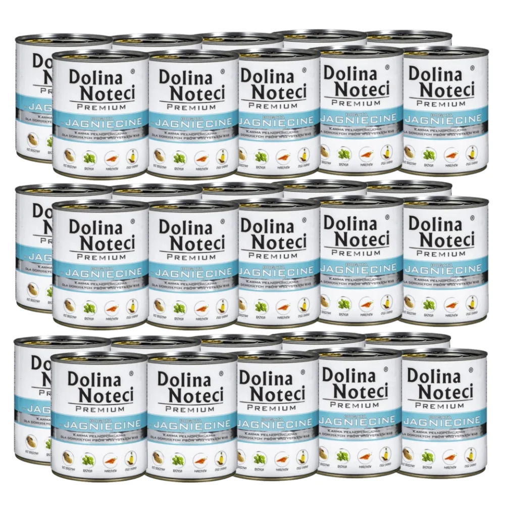 Dolina Noteci Premium Mokra karma dla psa Jagnięcina 30x800g z Polski za $59.79 / ~225zł