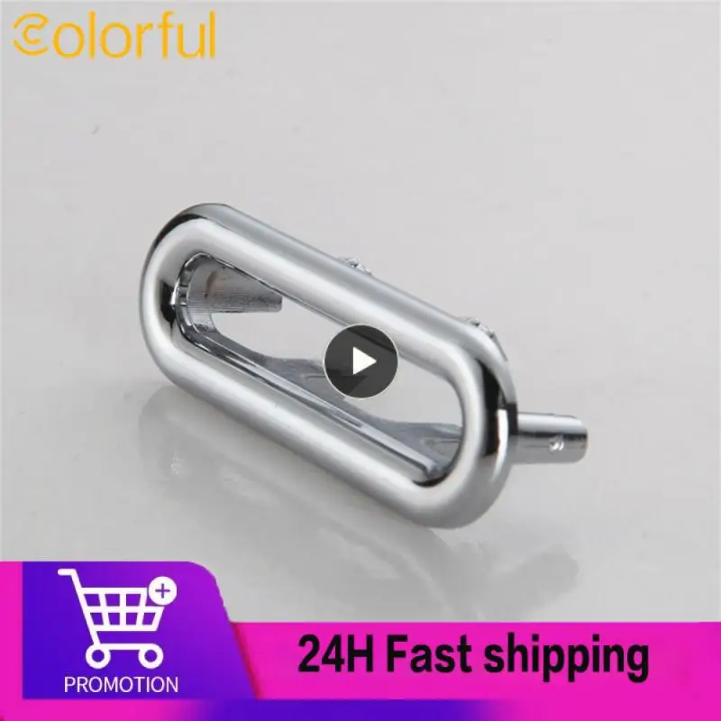 Water Hole Overflow Cover Round Easy To Install Anti-rust Durability Anti-crack Basin Drain Sink Hole Overflow Cover Sink Hole