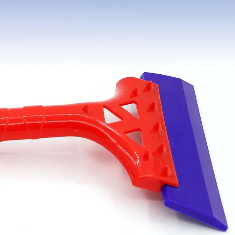 Long Handle Soft Rubber Blade Squeegee Wiper Car Windshield Ice Scraper Winter Windshield Trucks Roofs Snow Removal Shovel Tool