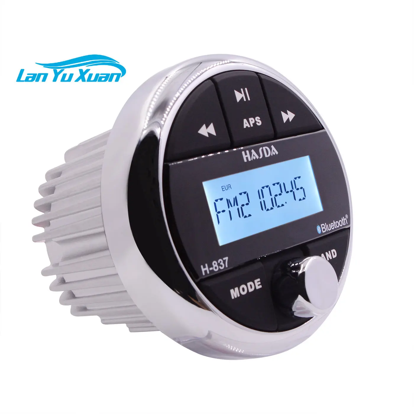 

sauna spa pool bath tub boat ATV RTV Sound Systems Waterproof Marine Media Center with Blue-tooth H-837 for motorcycle