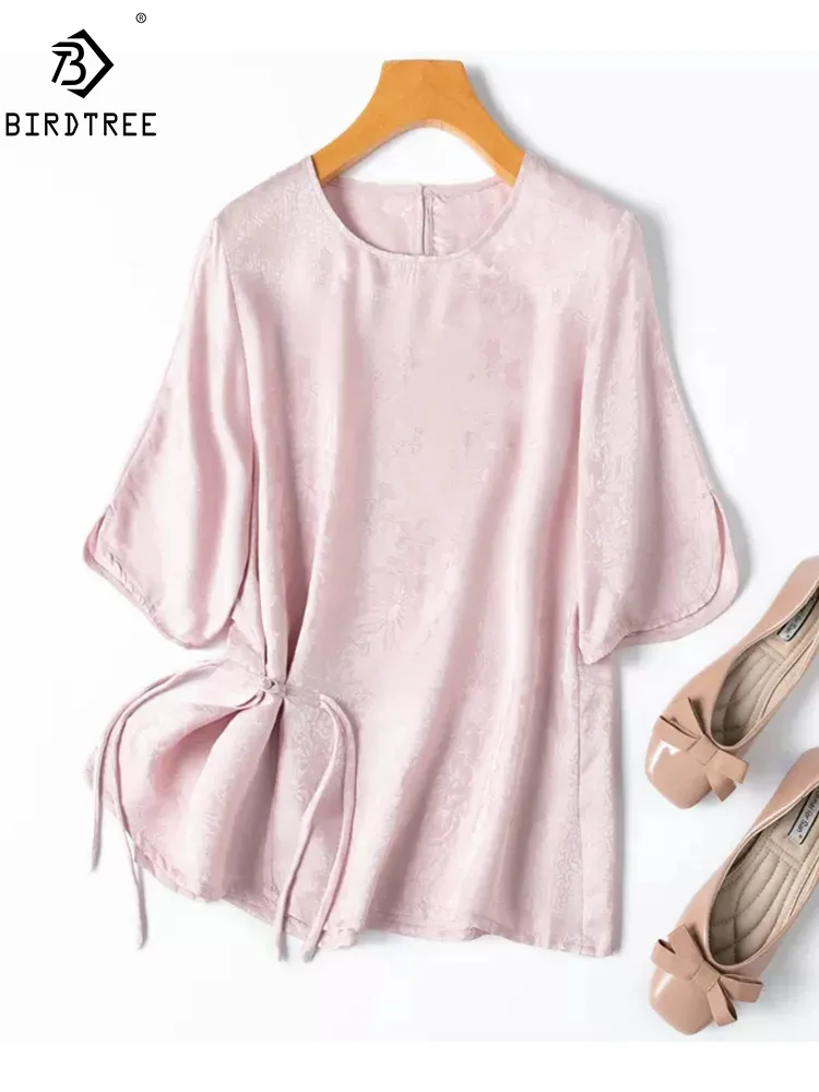 birdtree-camiseta-elegante-de-seda-100-real-para-mujer-top-holgado-de-manga-corta-jacquard-camiseta-de-primavera-y-verano-2024-t448110qm