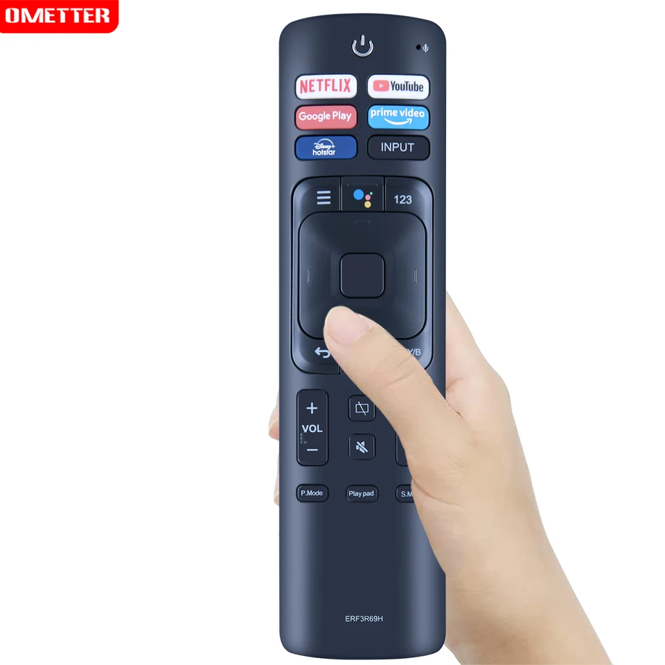 ERF3J80H Replacement Voice Remote For Hisense Smart TV - U6G & A6G Series
