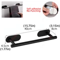 Towel Bars Black