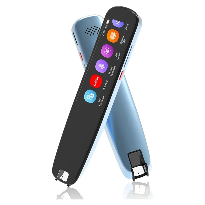 우수한 스캔 리더 펜, 16GB 콜린스 사전 스캐너 번역기 스캔 펜 OCR 디지털 음성 번역기 장치