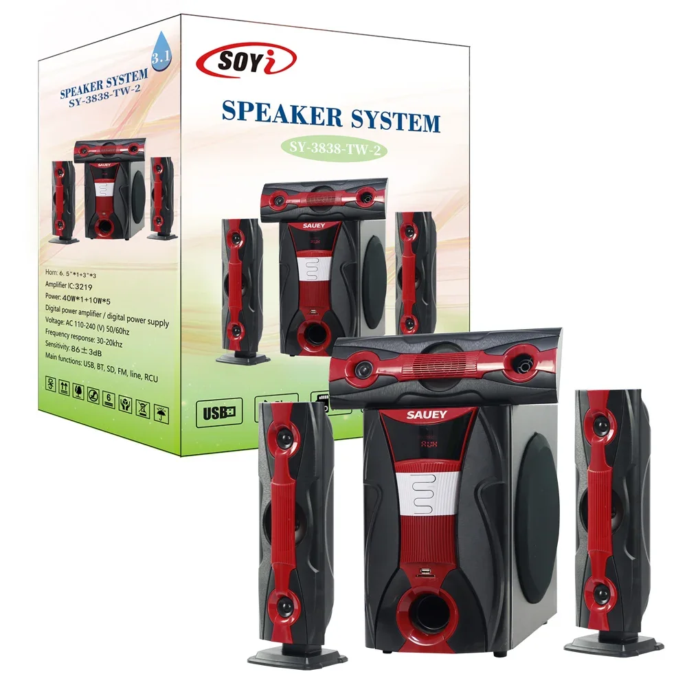 

2023 Home Theater System Domestic 3.1 Channels Multimedia Audio Speaker